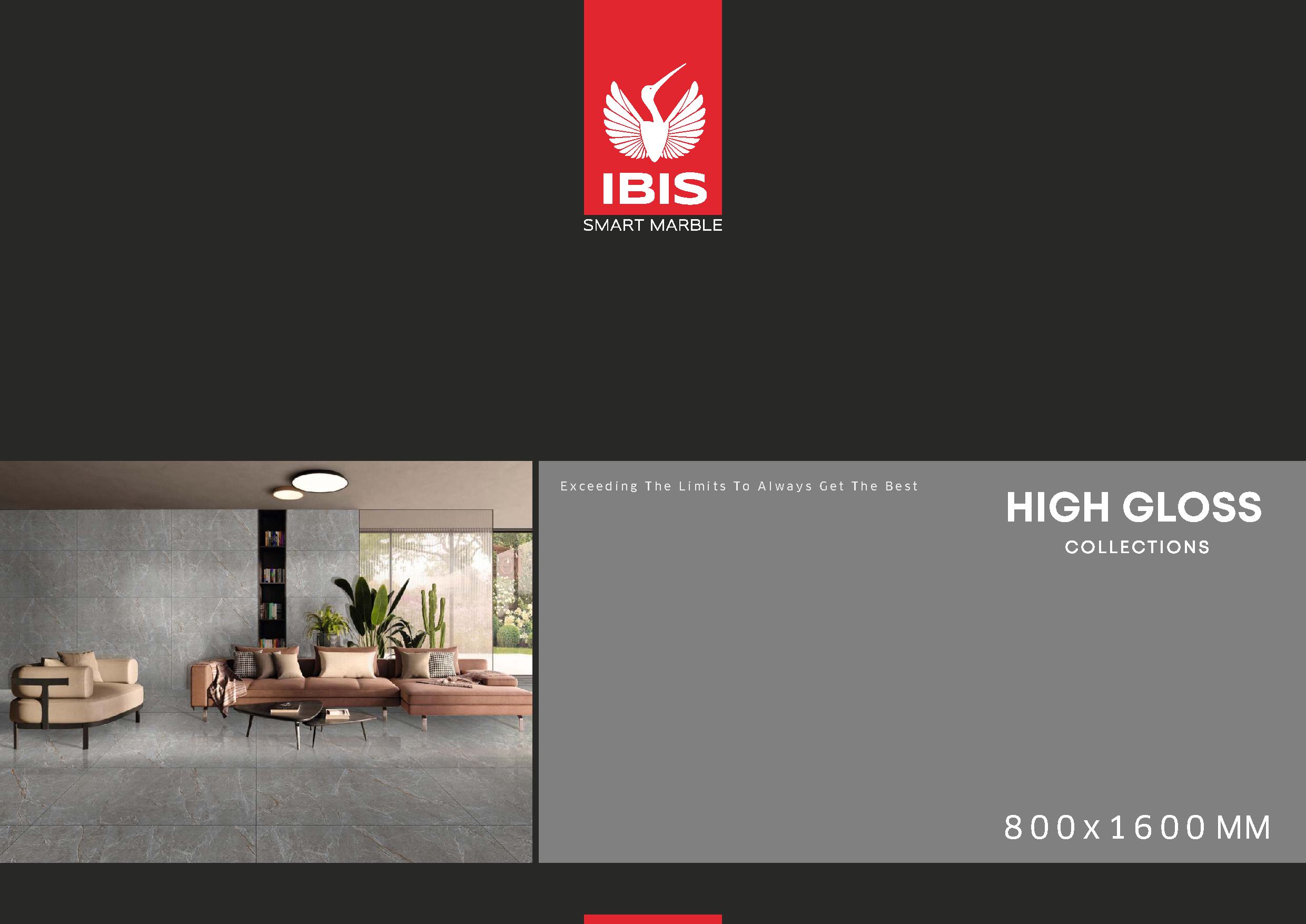 IBIS 800x1600mm Highgloss Dark