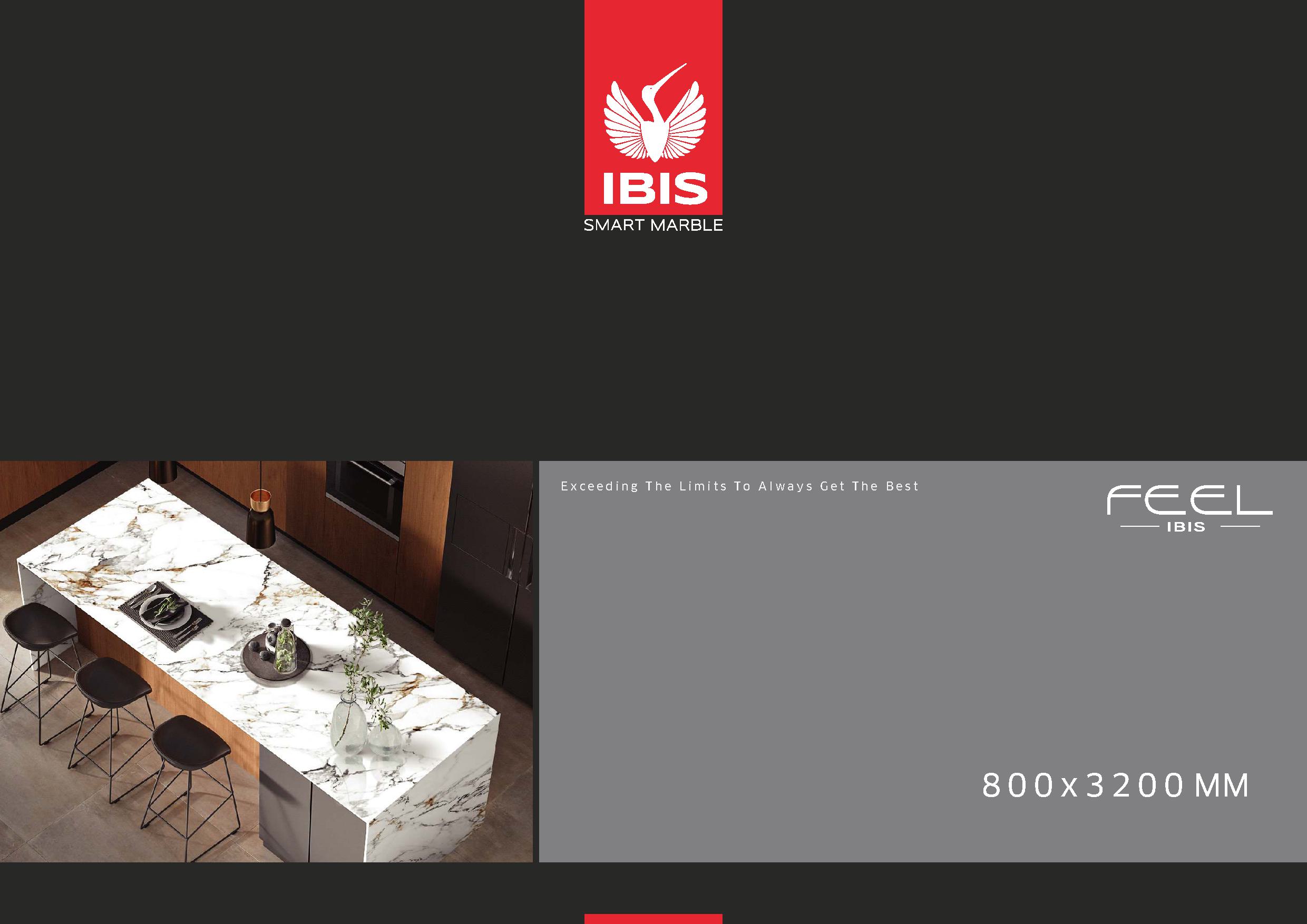 IBIS 800 x 3000 mm Feel 15mm