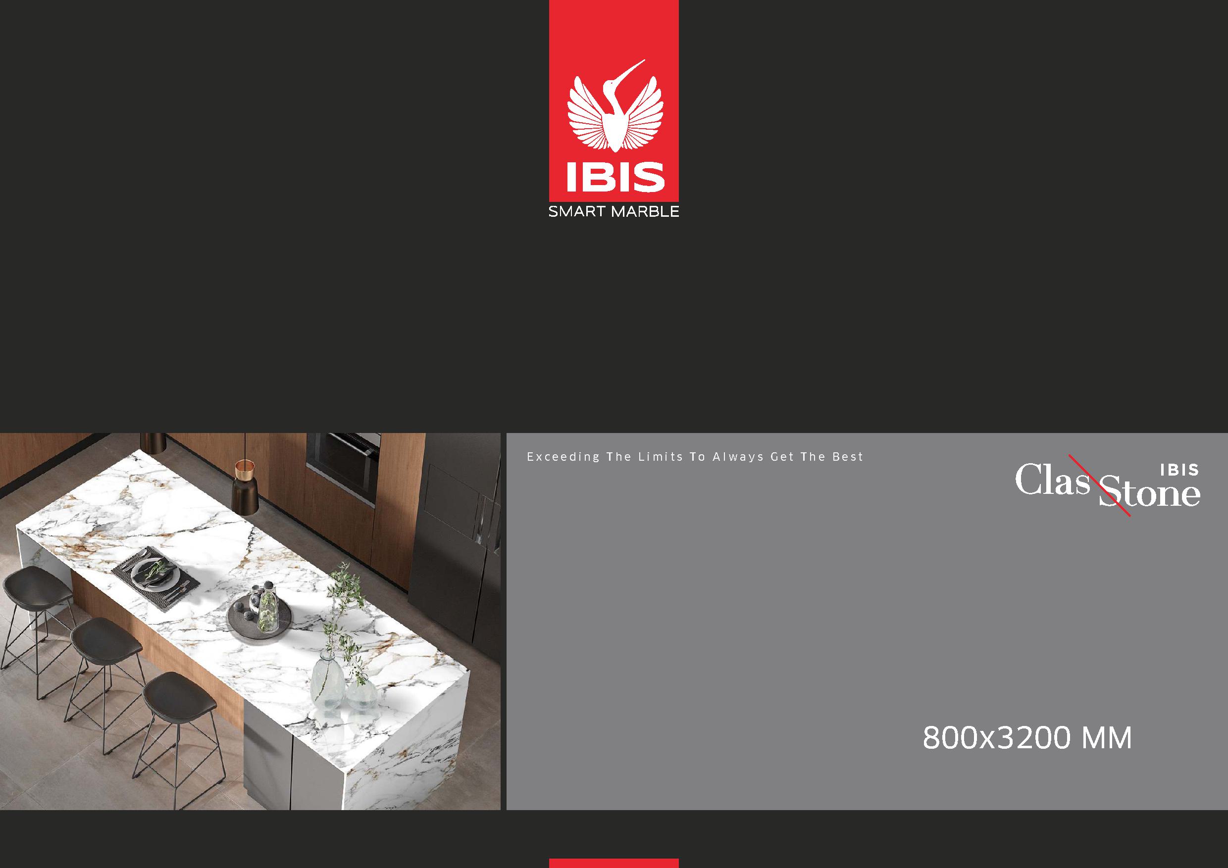 IBIS 800 x 3200mm Classstone