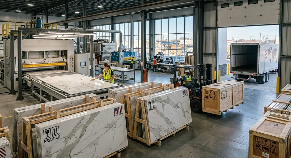 Premium Porcelain Slabs Manufacturer & Exporter in USA